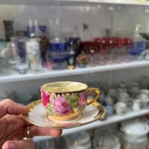 Dúo de café porcelana