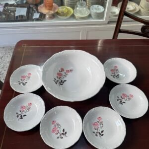 Ensaladera con 6 compoteras BAVIERA