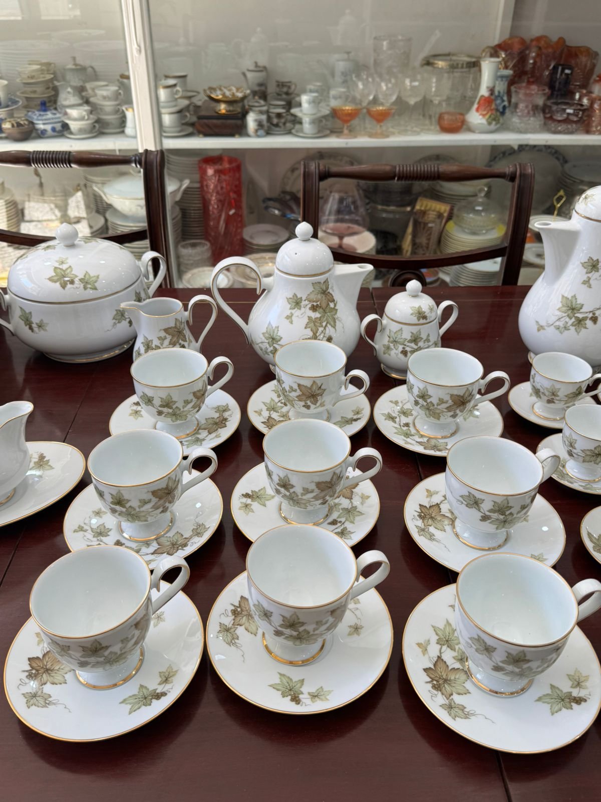 Juego completo de vajilla porcelana NORITAKE nuevo sin uso - Image 2