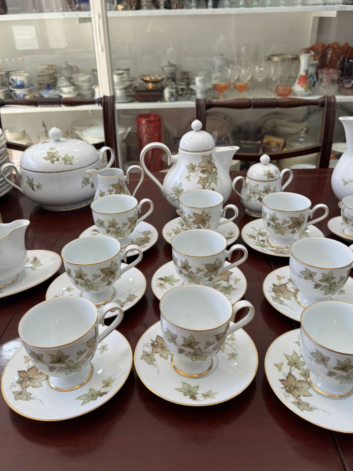 Juego completo de vajilla porcelana NORITAKE nuevo sin uso - Image 3