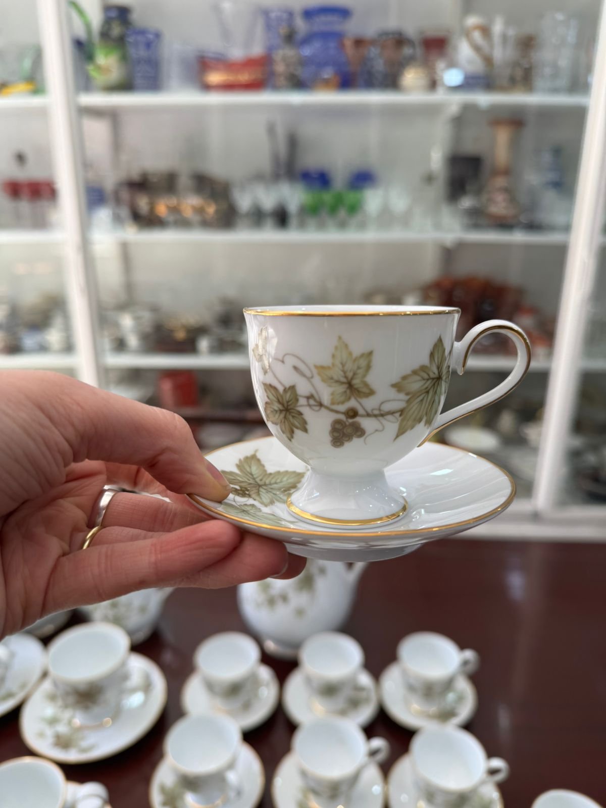 Juego completo de vajilla porcelana NORITAKE nuevo sin uso - Image 4