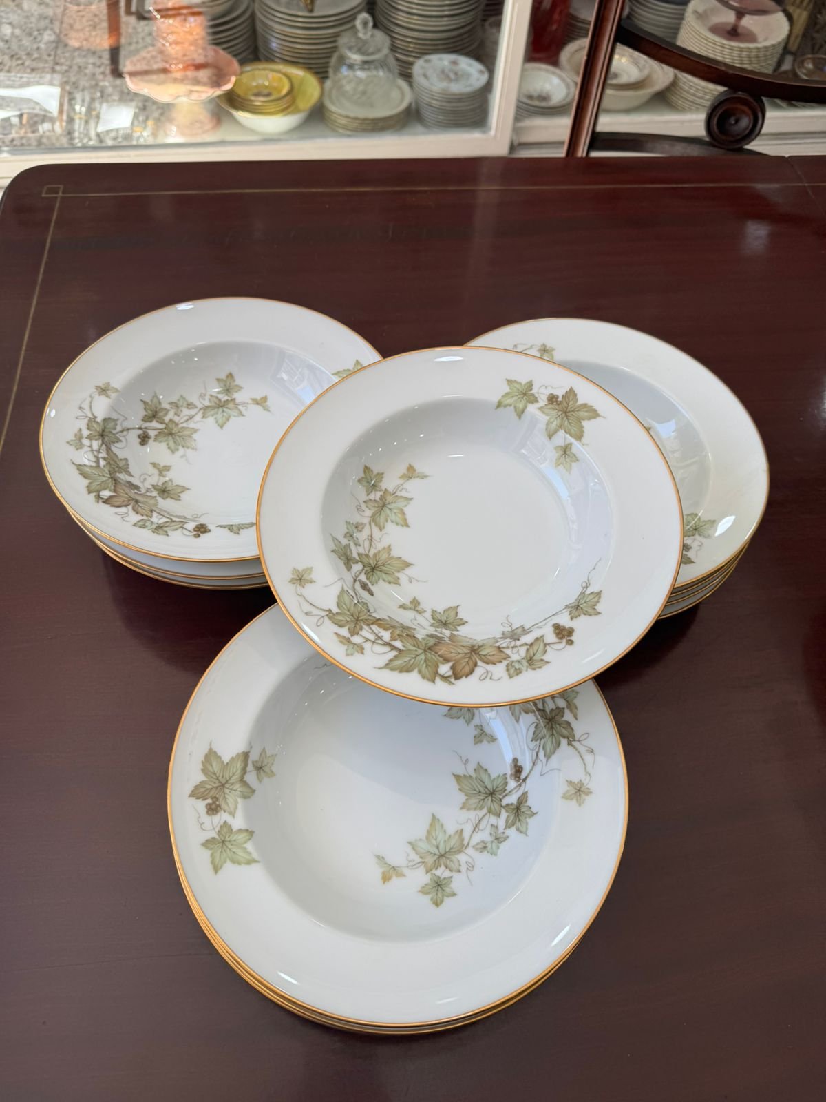 Juego completo de vajilla porcelana NORITAKE nuevo sin uso - Image 11