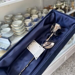 Flor rosa platería americana