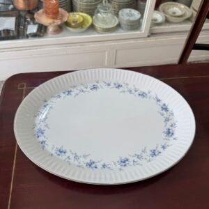 Fuente oval porcelana tsuji