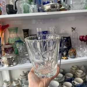 Hielera cristal súper tallado con pinza