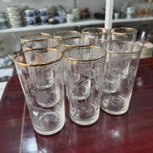 Juego de 10 vasos altos