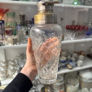 Coctelera cristal súper tallado