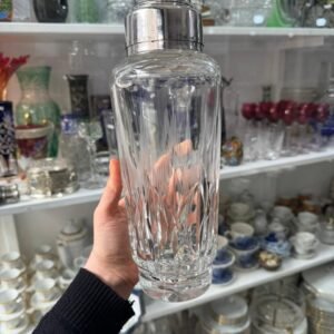 Coctelera de cristal súper tallado