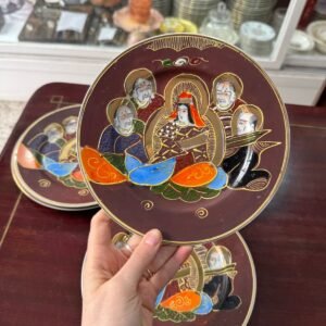 Juego de 6 platos de postre satsuma