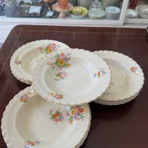 Juego de 6 platos hondos ingleses J&G MEAKIN