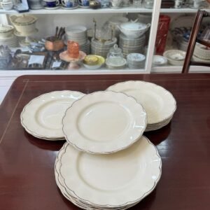 Juego de 12 platos playos ingleses