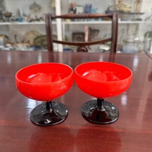 Set de 2 copas murano