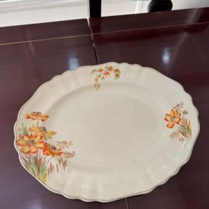 Fuente oval grande inglesa