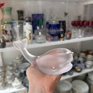 Cenicero ballena plata ley