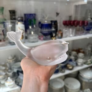 Cenicero ballena plata ley