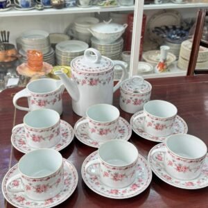 Juego de té porcelana para 6 personas