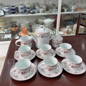 Juego de té porcelana para 6 personas