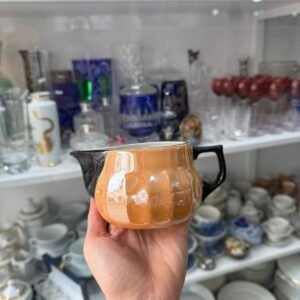 Lechera porcelana alemana tornasolada