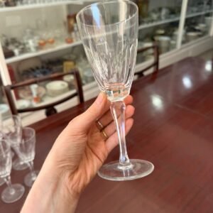 Juego de 12 copas de cristal para agua o vino