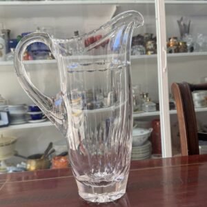 Jarra rosada cristal súper tallado