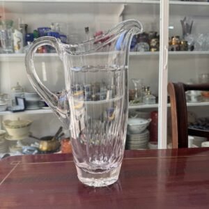 Jarra rosada cristal súper tallado