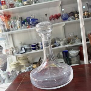 Decantador de cristal para vino