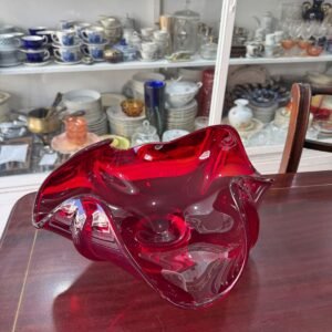 Centro de mesa de murano rubi