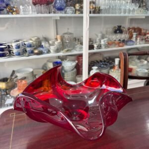 Centro de mesa de murano rubi