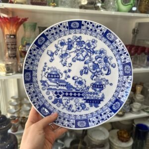 Juego de 16 platos playos porcelana tsuji old blue