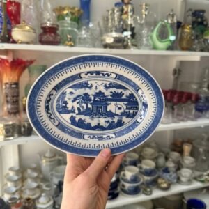 Fuente rabanera porcelana oriental