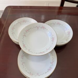 Juego de 12 platos hondos porcelana tsuji