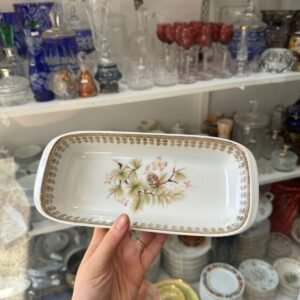 Fuente rabanera de porcelana