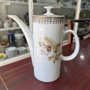 Cafetera de porcelana