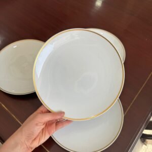 Set de 4 platos de postre porcelana NORITAKE