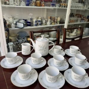 Juego de té porcelana tsuji para 9 personas