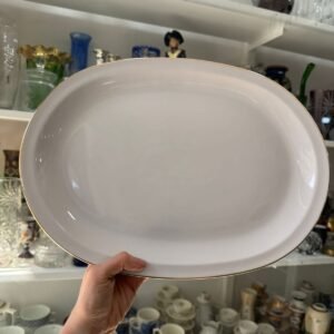 Fuente oval porcelana tsuji