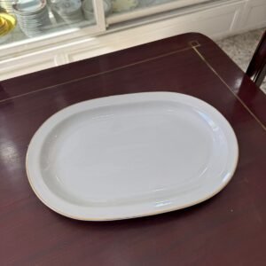 Fuente oval porcelana tsuji