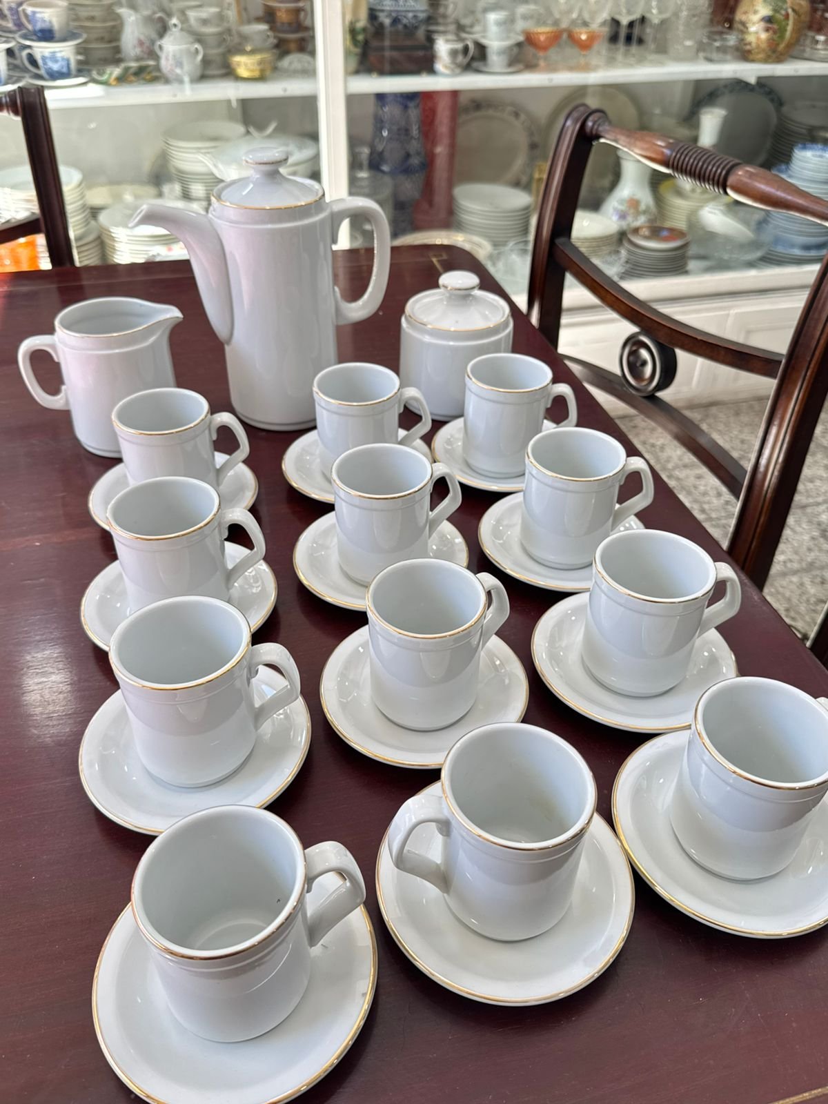 Juego de café porcelana tsuji completo para 12 personas - Image 2