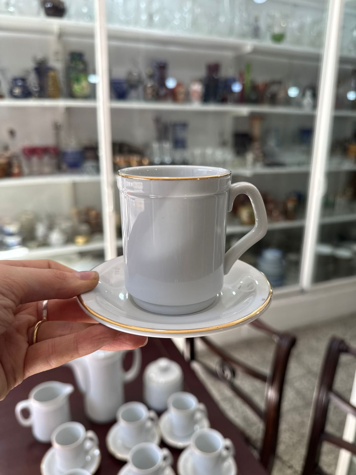 Juego de café porcelana tsuji completo para 12 personas - Image 5