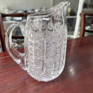 Jarra cristal súper tallado estilo BACCARAT