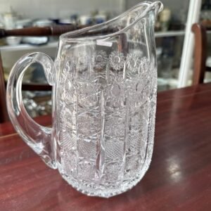 Jarra cristal súper tallado estilo BACCARAT