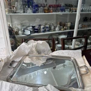 Bandeja grande con asas CHRISTOFLE con su caja original