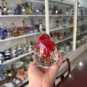 Pisapapeles cristal QUERANDI firmado