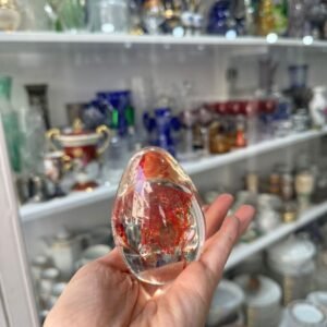 Pisapapeles cristal QUERANDI firmado