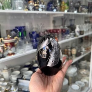 Pisapapeles cristal QUERANDI firmado plata 925