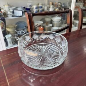 Centro de mesa de cristal súper tallado