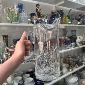 Jarra de cristal súper tallado