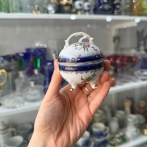 Pastillero o cofre porcelana alemana