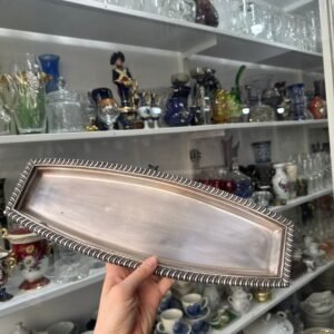 Fuente estilo budinera plata lappas