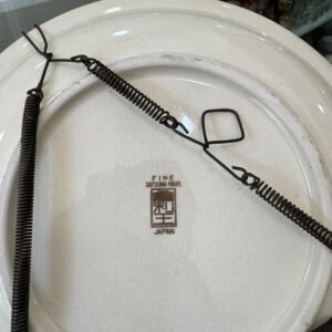 Plato porcelana japonesa SATSUMA pintada a mano